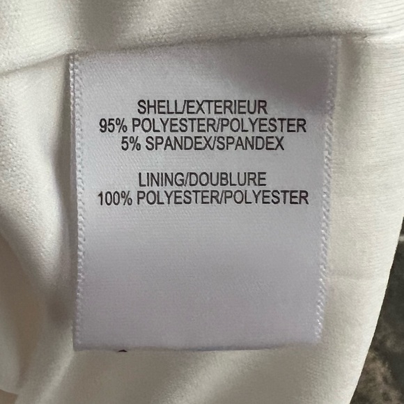 🆕Belle Badgley Mischka Reese Gown Dress White Party Wedding Chic Slit Maxi Sz 10 - Picture 16 of 17